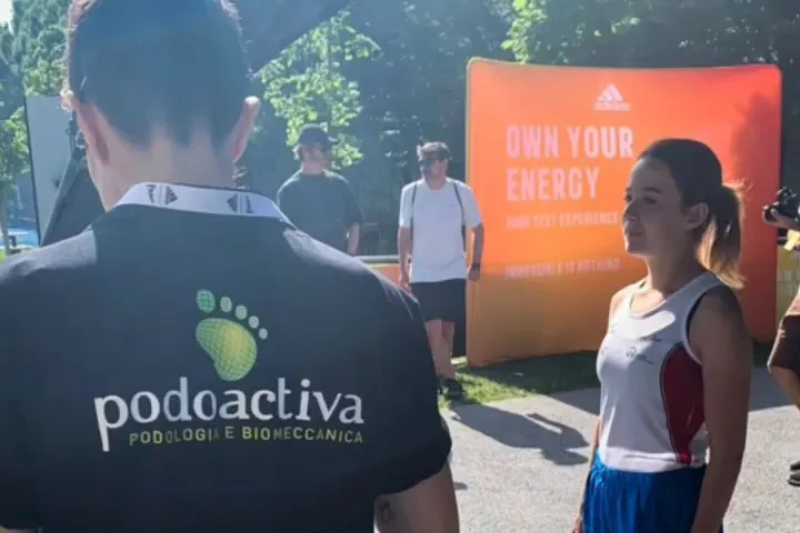 Con Adidas, a misurare la pisada dei runner