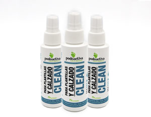 Spray limpiador para plantillas y calzado